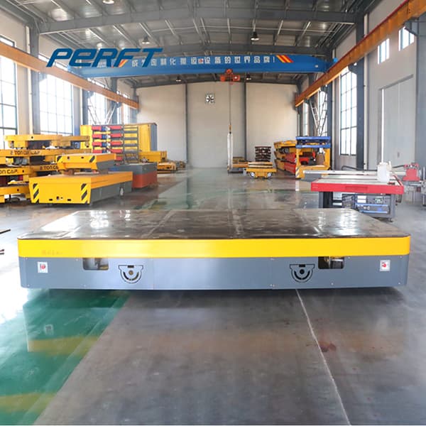 industrial motorized rail cart for coils material foundry plant 25 tons